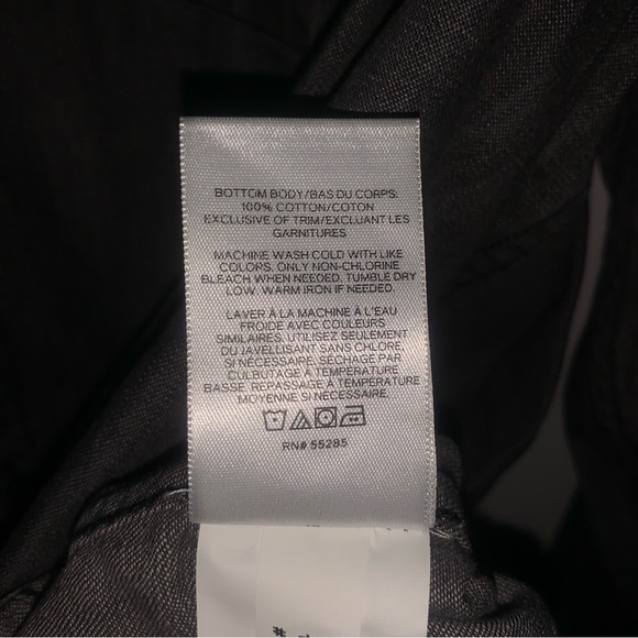 Mens Grey Express Button Down - Picture 5 of 5